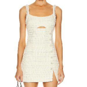 Self Portrait Boucle Diamante Mini Dress